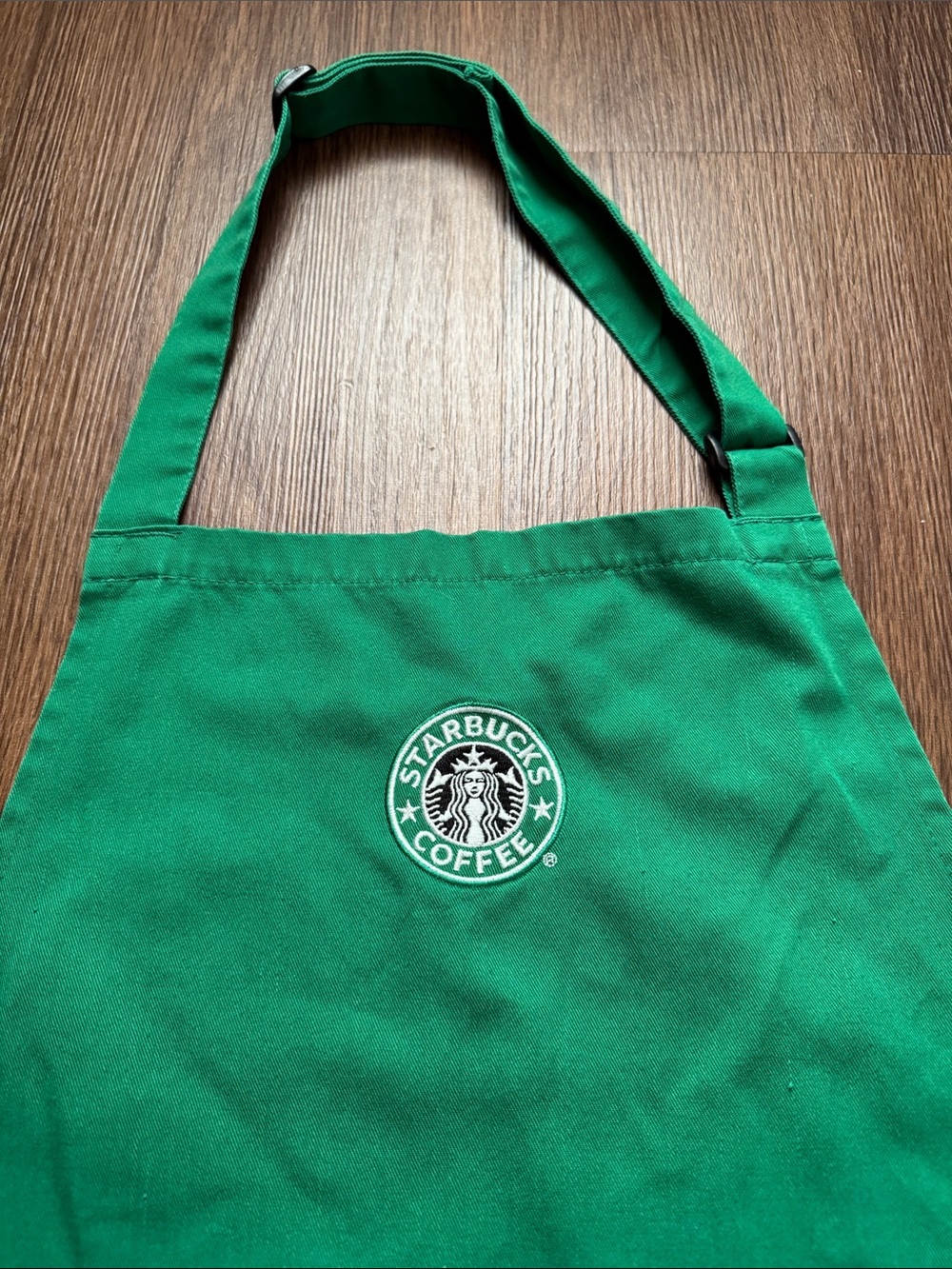 Starbucks Apron with old logo